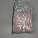 BAGSMART Toiletry Bag Travel Bag with Hanging Hook, Water-resistant Makeup Cosmetic Bag Travel Organizer for Accessories, Shampoo, Full-size Container, Toiletries (Baby Pink, Medium)