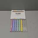 BLIEVE Aesthetic Cute Highlighters No Bleed Through, Dual Tip 6 Pack, Pastel Colors For Bible & Journaling