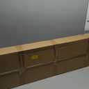 Colinktool Garage Wall Shelving, 1X4 ft Garage Storage Rack,Heavy Duty Wall Mounted Storage Shelf With 12 Hooks-Each Loads 200lbs Metal Wall Shelf,Black,2Pack