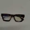 Square Thick Frame Glasses for Women Men Fashion Blue Light Glasses Trendy Chic Computer Eyeglasses