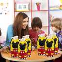 Eyllaaoo 30Pcs 7 x 10Inch Mouse Theme Plastic Treat Bags Mouse Theme Party Supplies Favors Cookie Chocolate Candy Snack Bags For Birthday Party Decoration Supplies