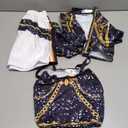 Little Girls Performance Costume Kids Cosplay Halloween Party Dress Up Outfit Set 2-12Y Size F (110) (6-7year old)