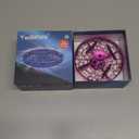 Hand Operated Flying Toy Drone for Kids, 360 Hands Free Motion Sensors Mini Drone with Cool LED Lights, Easy Indoor Small UFO Toy Flying Ball Drone for 6 7 8 9 10+ Year Old Boys and Girls (Blue)