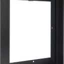 Metal DIY 24x36 Canvas Frame, Canvas Floater Frame for 1-1.25" Deep Canvas Paintings, Canvas Floating Frames (24x36,Black)