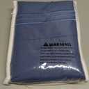 YIYEA King Size Pillow Cases Set of 4, Ultra Soft Double Brushed Microfiber Embroidered Pillowcases and Floral Pillow Covers, Envelope Closure, Shrinkage and Fade Resistant, 20" x36