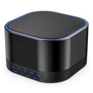 Magicteam White Noise Machine with 20 Non Looping Natural Soothing Sounds Memory Function 32 Levels of Volume Powered by AC or USB and Sleep Sound Timer Therapy for Baby Kids Adults Black