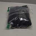 Charmo One Piece Swimdress Swimsuit for Women Tummy Control Swimdress Skirt Bathing Suit Scalloped Swimwear Black M