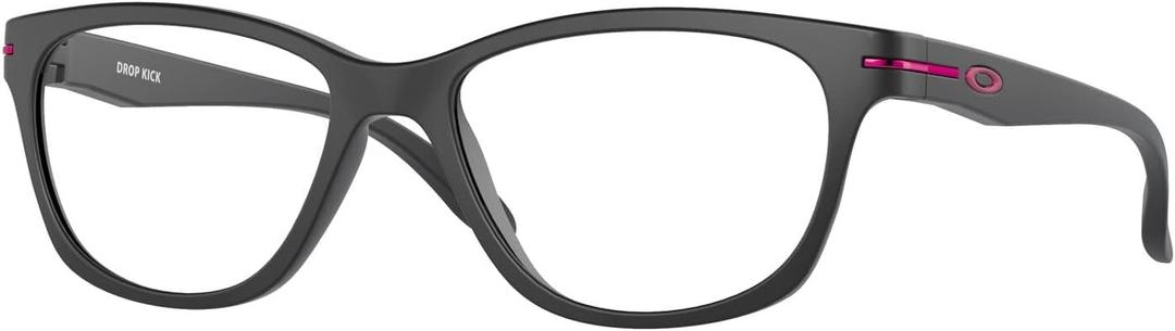 Oy8019 Drop Kick Butterfly Prescription Eyewear Frames (Satin Black/Demo Lens)