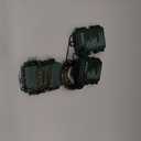 4 Pack Fairy Lights Battery Operated, 16.4 Ft 50 LED Starry Fairy Lights with Auto Timer Dark Green Copper Wire Twinkle Lights for Wedding Bedroom Christmas Decor (Warm White)