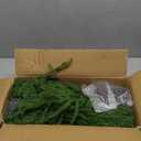 2FT Artificial Norfolk Pine Christmas Tree  Tabletop Faux Tree Unlit/Prelit with 50 LED Lights & 8-Function Battery Box, Pre-Assembled Holiday Decor for Home or Office (2FT-2Pack)