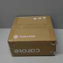 CAROTE 8 Inch Non Stick Frying Pan with Lid,White Granite Nonstick Skillet Omelet Pans, Egg Pan Granite Cookware, PFOS & PFOA Free