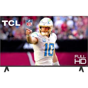 TCL 43-Inch Class S3 1080p LED Smart TV with Roku TV (43S350R, 2023 Model), Compatible with Alexa, Google Assistant, and Apple HomeKit Compatibility, Streaming FHD Television
