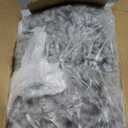 Stoutwool Indestructible Dog Bed - Fluffy Chew Proof Dog Crate Pad - Tough Kennel Pad for Aggressive Chewers - Washable, Ideal for Medium Breeds & Fits 30-Inch Crate - 29"x18", Charcoal