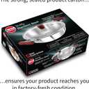 Hawkins 2.5 Litre Deep Fry Pan, Triply Stainless Steel Kadai with Glass Lid, Flat Bottom Induction Kadhai, Silver (SSD25G)