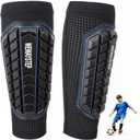 Shin Guards Soccer Kids Youth, Adult Shin Guards with Honeycomb PaddingBreathable & Anti-Slip Calf Compression Sleeves