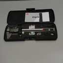 Digital Caliper, 0-6 Calipers Measuring Tool, Auto-Off Micrometer Caliper with 0.001High-Accuracy,Inch/Fraction/Millimeter Conversions Button,4 Measuring Ways, Stainless Steel Construction