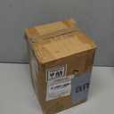 Bone Dry Lattice Collection Pet Bowl & Canister, Treat Canister, 4x6.5", Gray