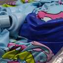 Inflatable Swimming Pool with Inflatable Soft Floor, 70" x 55" x 24" Blow Up Pool for Kids and Adults, Ocean World Kiddie Pool for Backyard, Garden, Outdoor, Party