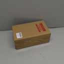 Vintage Glass Jewelry Box Keepsake Box with Hinged Lid, Great for Storage Trinket/Jewelry/Card/Photo, Black Decorative Box for Dresser-15612EX (Large)