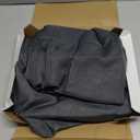 BONZER Outdoor Sheer Curtains for Patio Waterproof - 2 Panels Wide Grommet Indoor Voile Curtains for Living Room, Bedroom, Porch, Pergola, Cabana, 100 x 108 inch, Grey