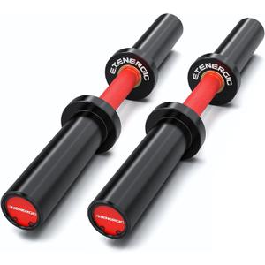 20” Solid Steel Olympic Dumbbell Handles Pair, 500LB