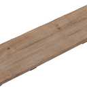 SOFE Rectangular Long Narrow Tray Table Centerpiece - Wood Serving Tray with Handles - 25 Inch Large Serving Platters for Entertaining - Rustic Wood Decorative Tray for Home Room Decor