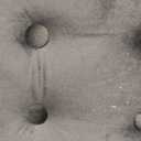 Small Storage Ottoman Foot Rest, Velvet Ottoman with Storage and Side Pocket, Black Foot Rest for Couch, Foldable Footstool for Chair, Living Room&Dorm, 16"x12"x12"