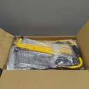 31000 Lumen LED Work Lights with Stand, Portable 3 Head Work Lights with Individual Switch (3000K/5000K/6500K Select) & 16.5FT Cord, IP66 Waterproof Foldable Tripod Stand Worklights for Outdoor Indoor (Yellow)