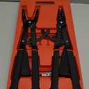 2pc Jumbo 16" Snap Ring Pliers Set Interchangeable 45 90 Tips Locking Mechanism