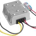 DC 36V/48V Step Down to 12V 20A 240W DC DC Converter Regulator Power Supply Module Buck Transformer, Waterproof Voltage Reducer for Golf Cart, forklifts Car