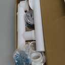 EZ-FLO 1-1/2 Inch Trip-Lever Bath Tub Drain Kit, 2-Hole Overflow Plate with Stainless Steel Strainer, 35213