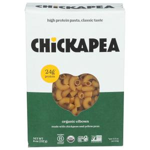 Chickapea Pasta Organic Chickapeas & Lentils Elbows Pasta, 8 Oz