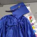Preschool Graduation Cap and Gown Set Unisex Congrats Grad Outfit with Certificate Stole for Kid Grad Gifts Size: 30