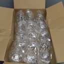 30 Pcs Clear Plastic Fillable Ornament Balls,2.75 Inch DIY Plastic Ornaments Round Balls,Removable Top Clear Hanging Ornaments Ball for Christmas,Wedding,Party,Home Decor