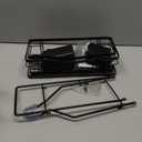 REINHARDT Shower Caddy Hanging, Rustproof Shower Caddy Anti-Swing Shower Organizer Over Showerhead No Drilling Shower Racks with Soap Holder Multi Hooks Bathroom Storage for Shampoo Sponge, Black (24.4)