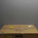 Ulif E12C Heavy Duty Closet Organizer SystemFreestanding Clothing Racks for Hanging ClothesAdjustable Garment Rack 71" W x 16" D x 76.5" H Hold 960 lbsWhite Clothing Rack with White Dustproof Cover