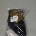 Qlenkay Beanie Hat with Long Wavy Curly Hair Extensions Black Knit Cap Attached 20inch Synthetic Wig Detachable Hairpiece Warm Pom for Women Winter Ginger Blonde Mix Bleach Blonde