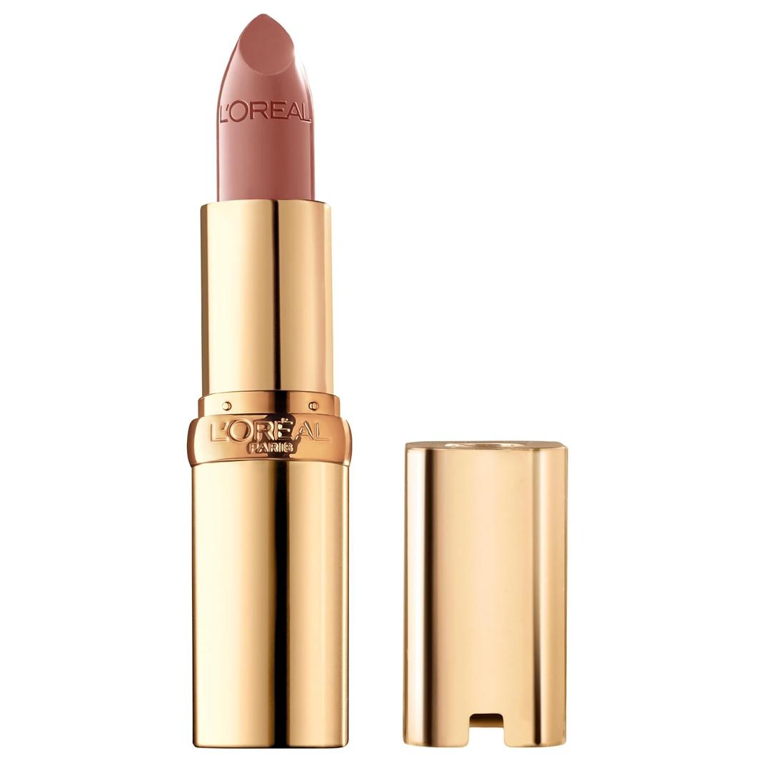 L'Oreal Paris Colour Riche Original Creamy, Hydrating Satin Lipstick with Argan Oil and Vitamin E, Fairest Nude