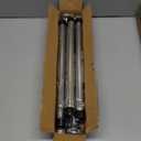 Adjustable Shower Curtain Rod 31-80 Inch, Never Rust Stainless Steel Silver Tension Rod, 1" Heavy Duty No-Drill for Bathroom, Kitchen & Closet