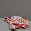 Herseas Women's Bikini Sets Floral Print Whip Stitch 2 Piece Swimsuits High Waisted Scoop Bathing Suits (Large)