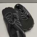 SEEKWAY Water Shoes Men Women Adult Quick-Dry Aqua Sock Barefoot for Beach Swim River Pool Lake Hiking Kayaking Surfing (8.5 Women/7.5 Men, 1b-406 Black)