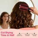 BBV Round Brush for Blow Out, Hair Brushes for Women, Boar Bristle Round Hair Brush for Curling, Styling, Volume & Shine (1.1 inch)