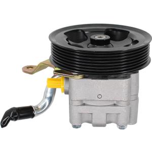 ApplianPar Power Steering Pump with Pulley for EX37 FX37 G37 M37 EX35 FX35 M35 G35 370Z Q70 Q70L QX50 QX70 Q40 Q50 Q60
