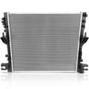 Orceed Engine Coolant Radiator, Fit for Jeep Wrangler 2007-2017, Wrangler JK 2018, 3.6L 3.8L, OE 2957, CU2957, 68143886AA