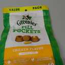 Greenies Pill Pockets for Dogs Large Size, Dog Treat Pouch for Capsule Medication, Chicken Flavor, 15.8 oz. Pouch (EXP 01/28/27)