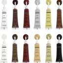 Wood Furniture Repair Kit-12 Colors Wood Filler, Repairs Scratch, Paint Peeling, Cracks, Holes. Suitable for Wood Furniture, Flooring, Cabinets, Tables, Chairs, Wooden Musical Instruments etc.