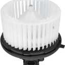 SCITOO AC Plastic Heater Blower Motor w/Fan HVAC 15-81683 Blowers Motors Fan fit for 2007-2014 for Cadillac Escalade/ 2007-2013 for Cadillac Escalade ESV/Escalade EXT/Avalanche/Silverado 1500 Front