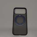 TORRAS 360 Magnetic Stand for iPhone 17 Pro Max Case, [Fit for MagSafe] [4X Military-Grade Protection] Slim Case for iPhone 17 Pro Max, 6.9", Translucent Deep Blue, Ostand O3 Fitness Series