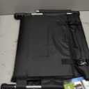 Stadium Seats for Bleachers Portable Bleacher Chairs W/Cushion, 17.3" H x 15.1" D x 17.3" W