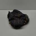 Oudain 72 x 30'' Black Gold Birthday Party Decorations 6ft Happy Birthday Fitted Tablecloth Rectangle Black Gold Folding Table Cover Heavy Duty Washable Fabric Tablecloth for Men Women Boys Girls